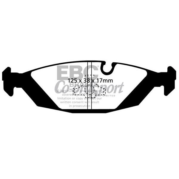 EBC Ultimax OEM Replacement Brake Pads image