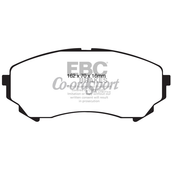 EBC Ultimax OEM Replacement Brake Pads image