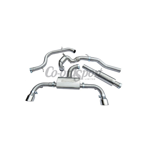 COBRA Volkswagen Golf GTI Mk7 (12-17) Turbo Back System (Cat) image