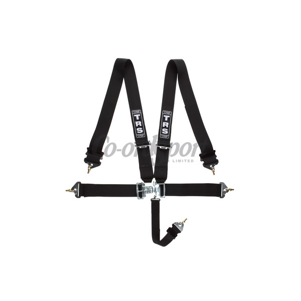 TRS Nascar 3in Lever/Latch - 5 point Harness in Black image