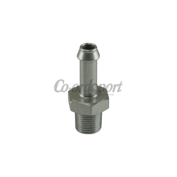 Turbosmart Fitting 6mm / 1/4in Hose End to 1/8 NPT Male Straight image