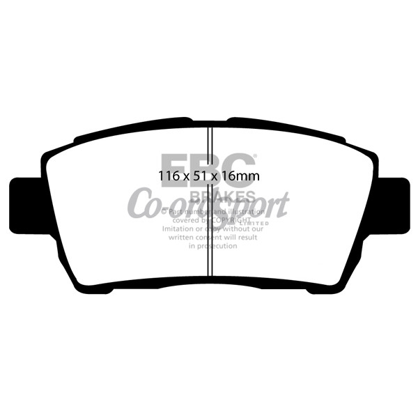 EBC Ultimax OEM Replacement Brake Pads image