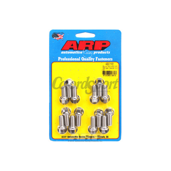 ARP Buick 350-455 3/8 SS hex header bolt kit image