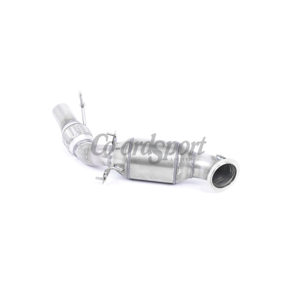Milltek HJS Tuning ECE Downpipes BMW 1 Series 116i F20 a image