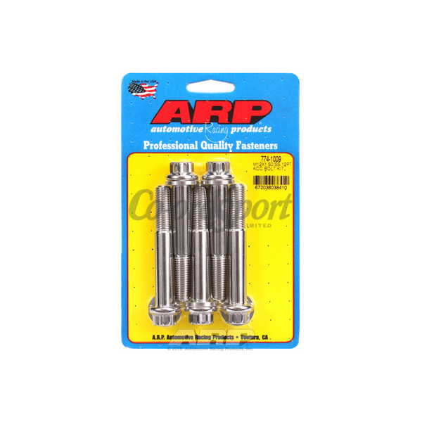 ARP M12 x 1.50 x 80 12pt SS bolts image