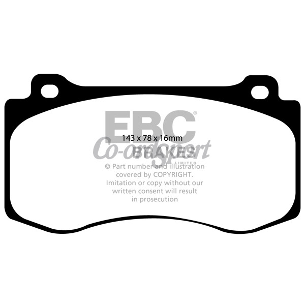 EBC Ultimax OEM Replacement Brake Pads image