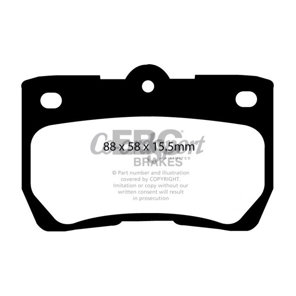 EBC Ultimax OEM Replacement Brake Pads image