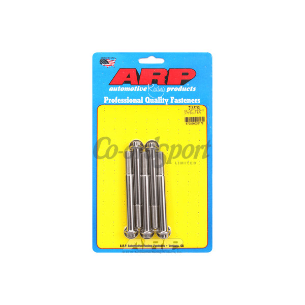 ARP 3/8-24 x 3.750 12pt SS bolts image