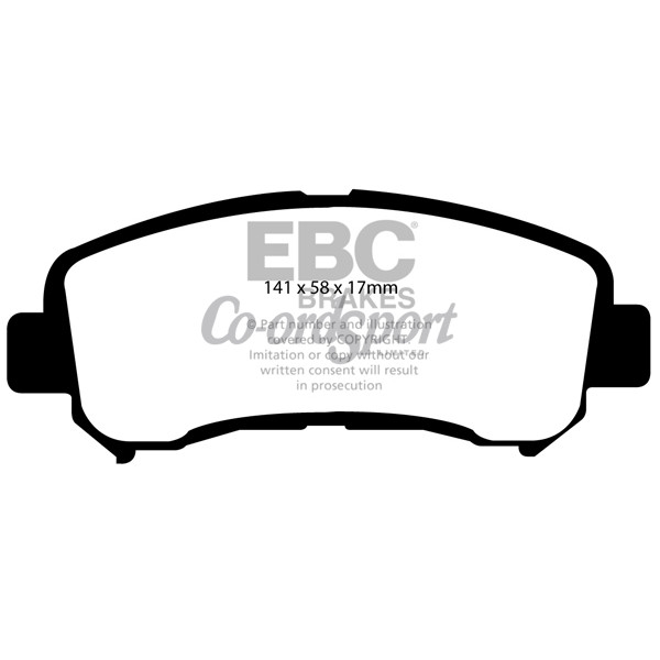 EBC Ultimax OEM Replacement Brake Pads image