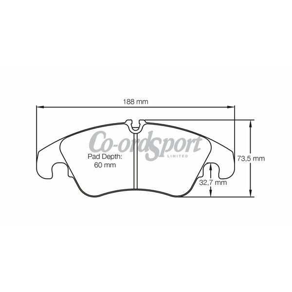Pagid racing brake pads -RSL1 image