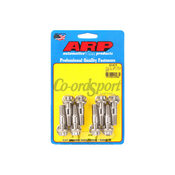 ARP M10 X 1.25/1.50 X 48mm broached stud kit 8pcs image