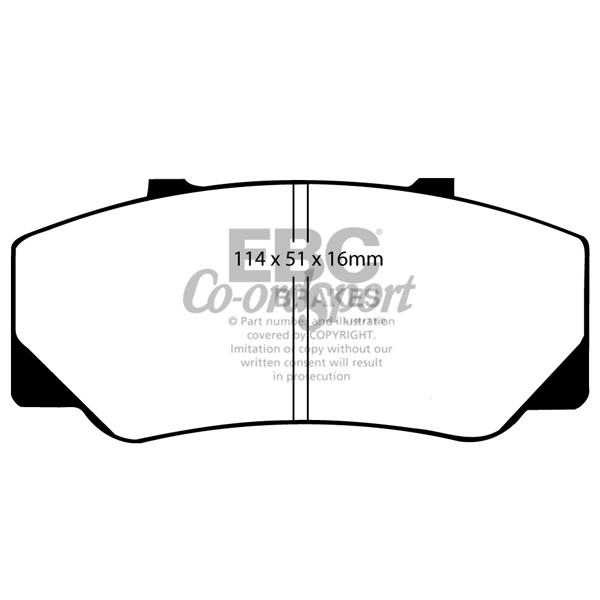 EBC Ultimax OEM Replacement Brake Pads image