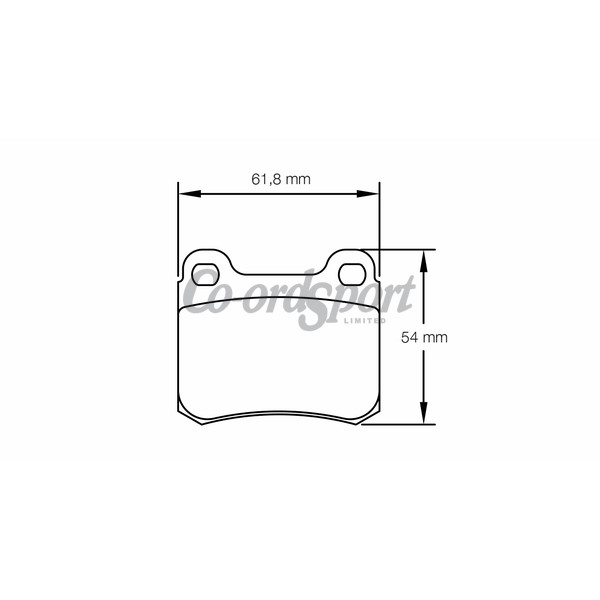 Pagid Racing Brake pads - RSH42 image