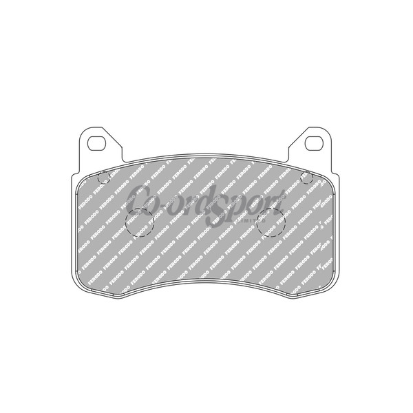 Ferodo DS2500 Performance Brake Pads Tesla Model 3 w/Sport Pkg image