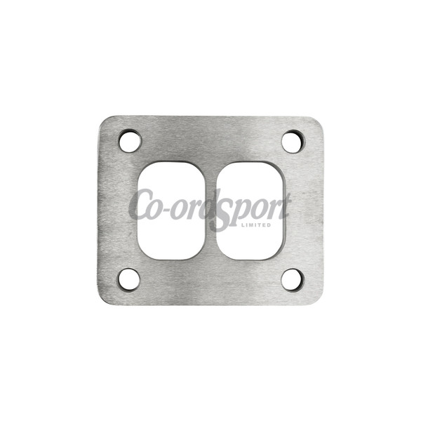Turbosmart Turbocharger T4 Divided Inlet Weld Flange Mild Steel image