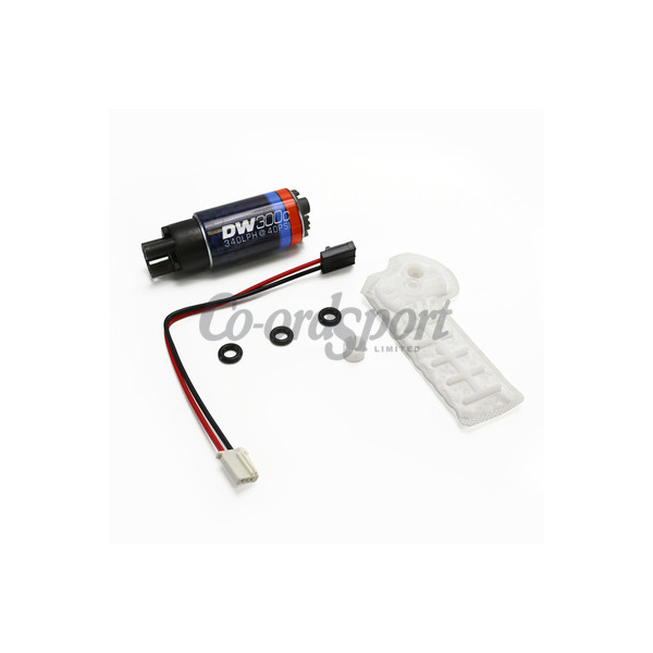 DW 340lph compact fuel pump w  9-1069 install kit image