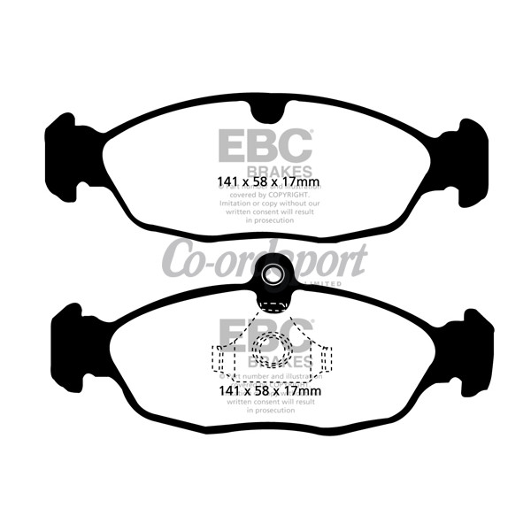 EBC Ultimax OEM Replacement Brake Pads image