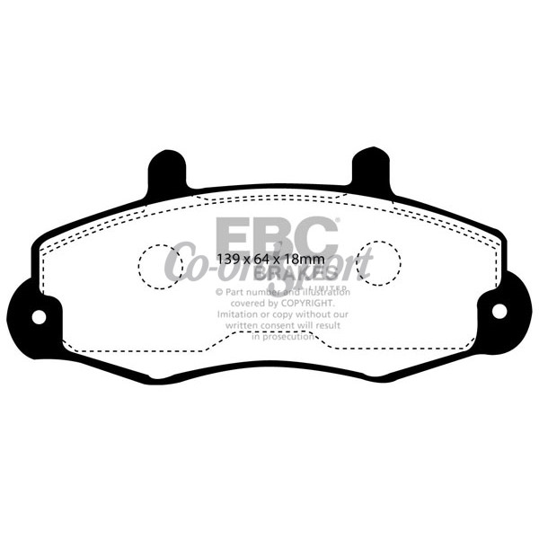 EBC Ultimax OEM Replacement Brake Pads image