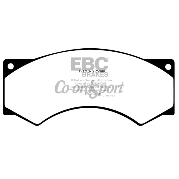 EBC Ultimax OEM Replacement Brake Pads image