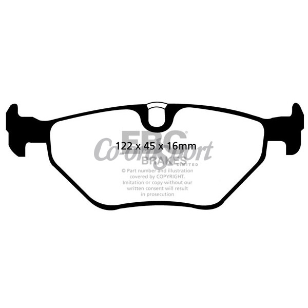 EBC Ultimax OEM Replacement Brake Pads image