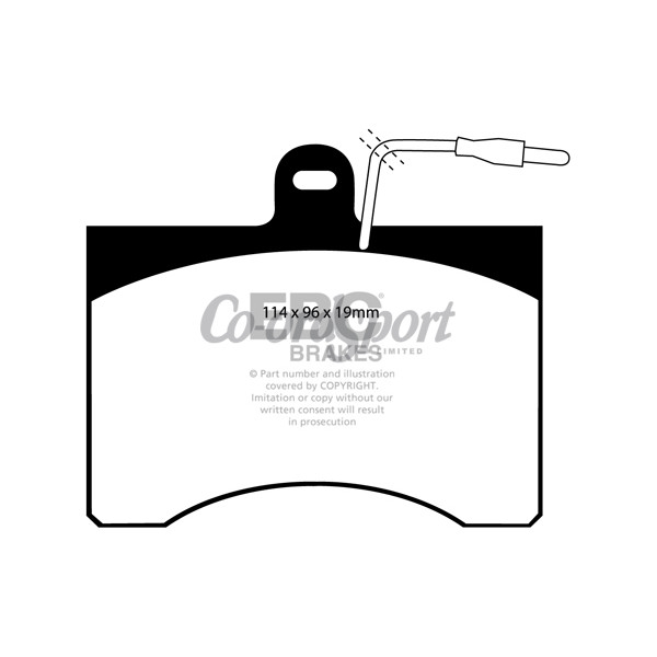 EBC Ultimax OEM Replacement Brake Pads image