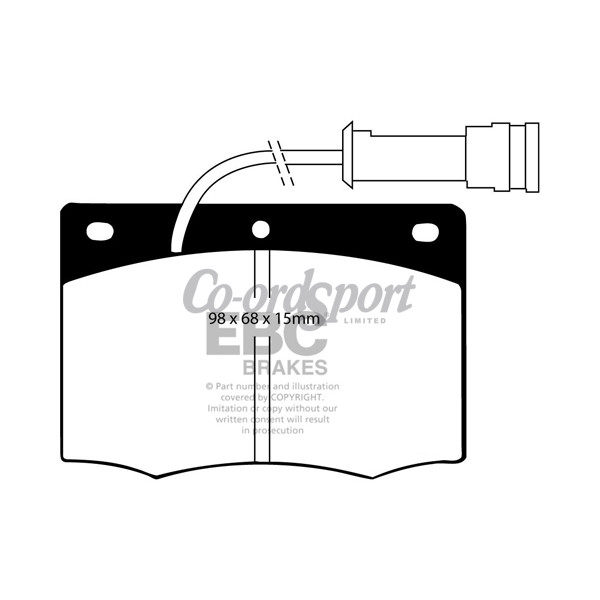 EBC Ultimax OEM Replacement Brake Pads image