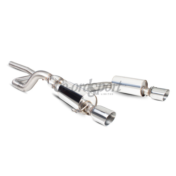 Scorpion Non-resonated cat-back system for Vauxhall Corsa D VXR/N image