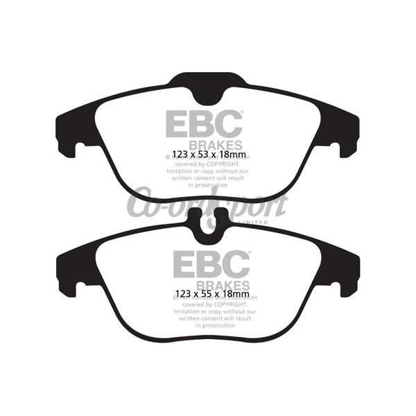 EBC Ultimax OEM Replacement Brake Pads image