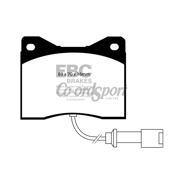 EBC Ultimax OEM Replacement Brake Pads image