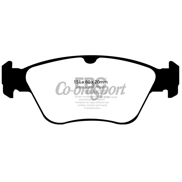 EBC Ultimax OEM Replacement Brake Pads image