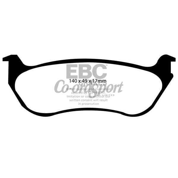 EBC Ultimax OEM Replacement Brake Pads image