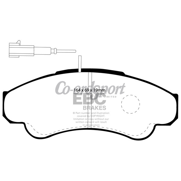 EBC Ultimax OEM Replacement Brake Pads image