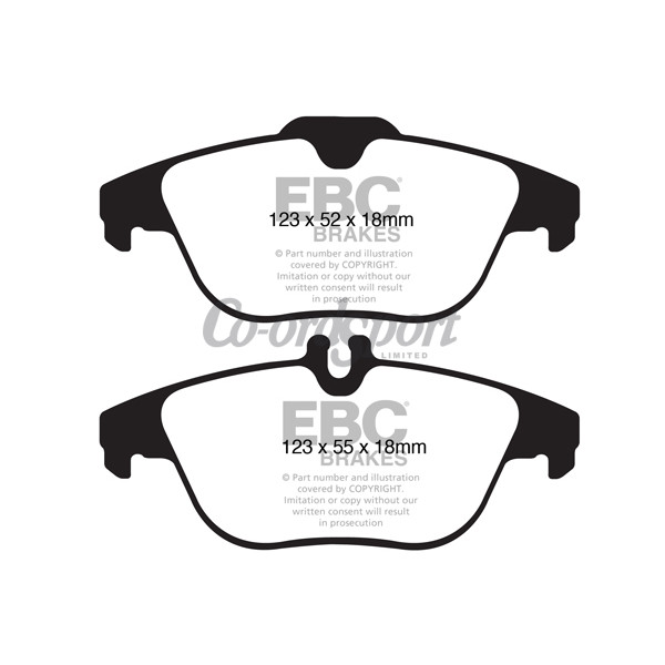 EBC Ultimax OEM Replacement Brake Pads image