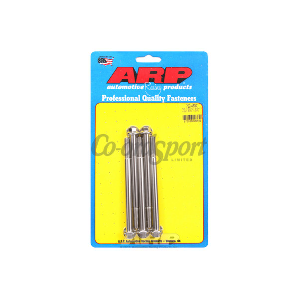ARP 5/16-24 x 4.500 hex SS bolts image