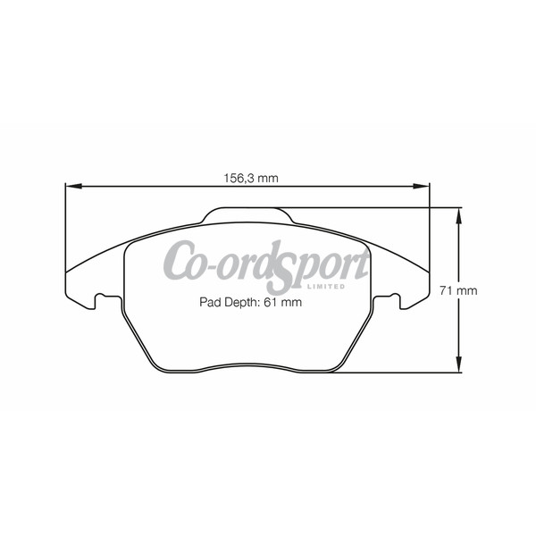 Pagid racing brake pads - RSL29 image