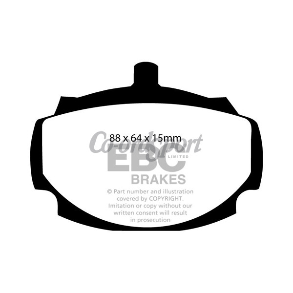 EBC Ultimax OEM Replacement Brake Pads image