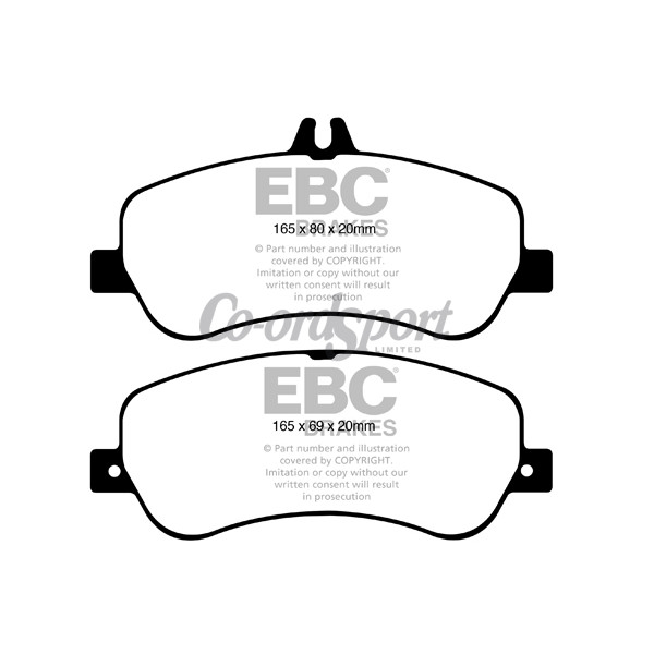 EBC Ultimax OEM Replacement Brake Pads image