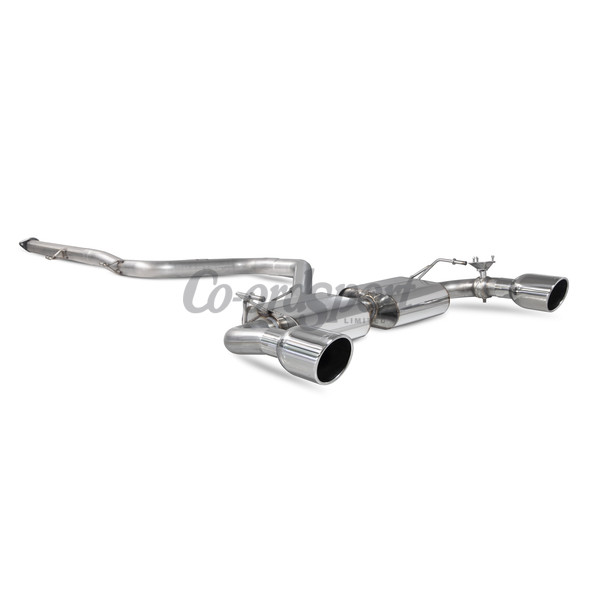Scorpion Non-resonated cat-back with electronic valve for Hyundai image