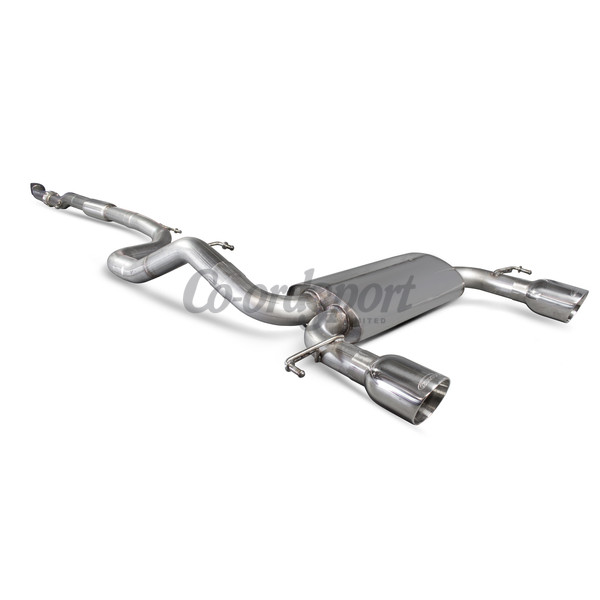 Scorpion Resonated cat-back system for Vauxhall Corsa E VXR 2015 image