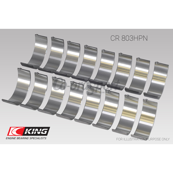 King Conrod Bearing Shell SBC 265CI 283CI 327CI image