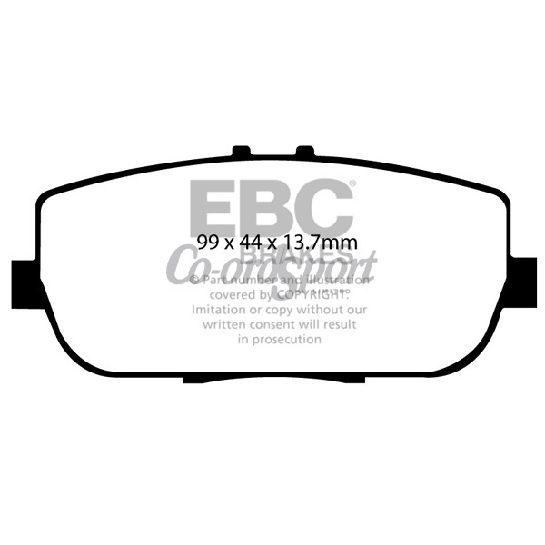 EBC Ultimax OEM Replacement Brake Pads image