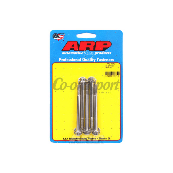 ARP M6 x 1.00 x 75 12pt SS bolts image