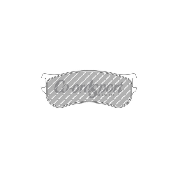 Ferodo TL66 Front Brake pads Clio V Rally 3-5 image