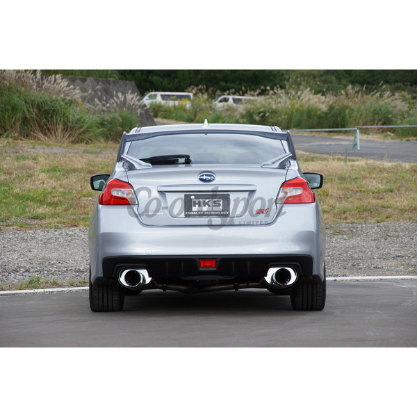 HKS Super Turbo Muffler for Wrx STI Vab image