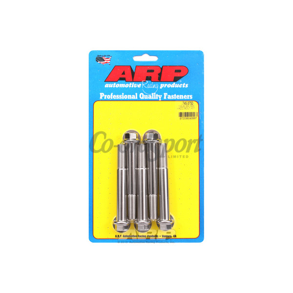 ARP 1/2-20 x 3.750 hex SS bolts image