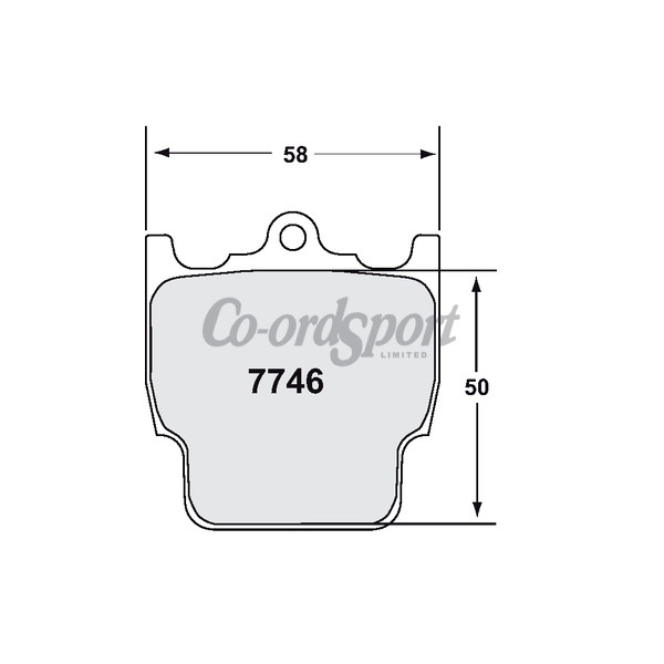 PFC 7746 Race Pad Set - 83 Compound 22 mm image