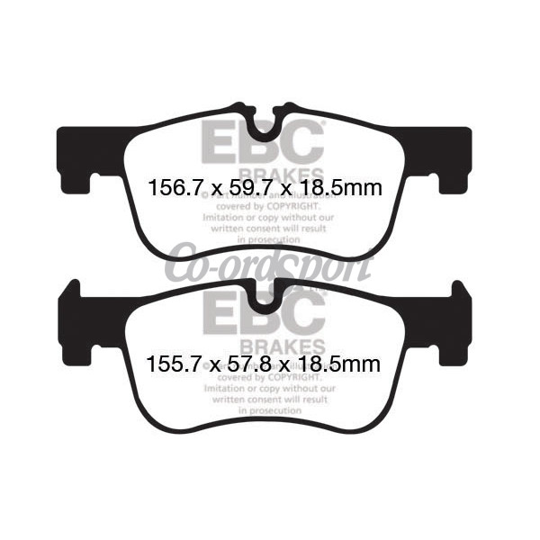 EBC Ultimax OEM Replacement Brake Pads image