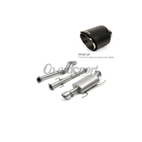 COBRA Nissan Juke Nismo (13-18) Secondary Cat Back System - Non R image