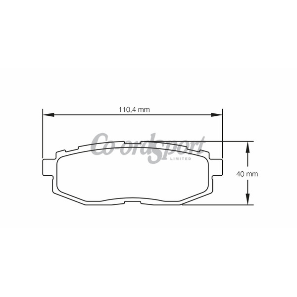 Pagid racing brake pads -RSL1 image