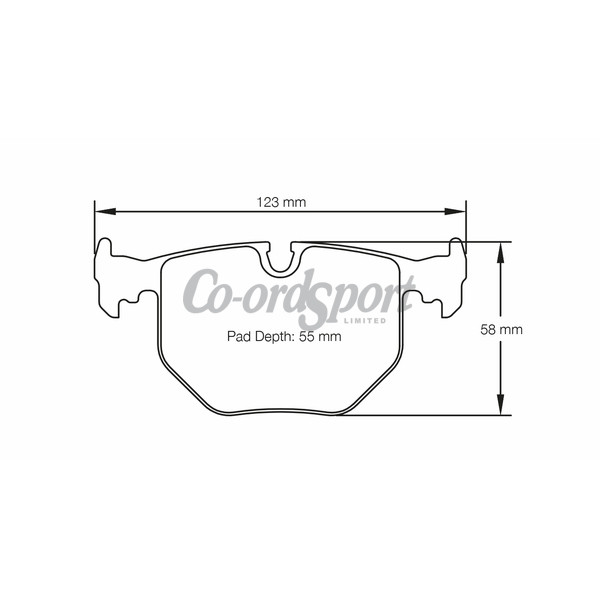 Pagid racing brake pads - RSL1 image